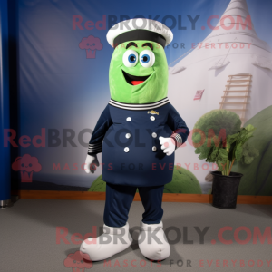 Navy Cucumber maskot...