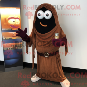 Brown Moussaka mascot...
