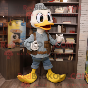 Figura de máscara de pato...
