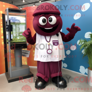 Postava maskota Maroon...
