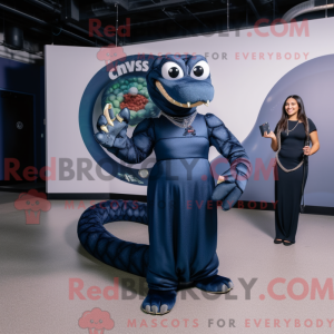 Navy Titanoboa mascot...