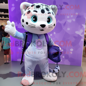 Lavender Leopard mascot...