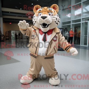 Figura de máscara de tigre...