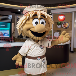 Tan Gyro Maskottchen Kostüm...