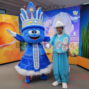 Blue Pad Thai mascot...