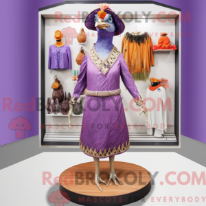 Lavendel Fasan maskot...