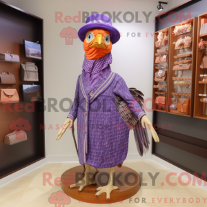 Lavender Pheasant mascot...