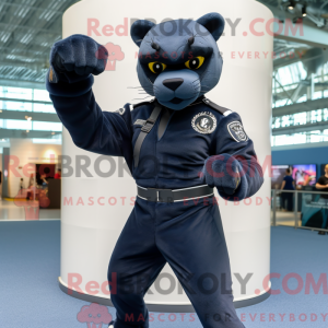 Disfraz de mascota Navy...