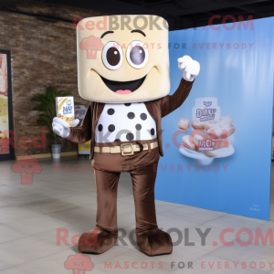 Cream Chocolate Bar mascot...