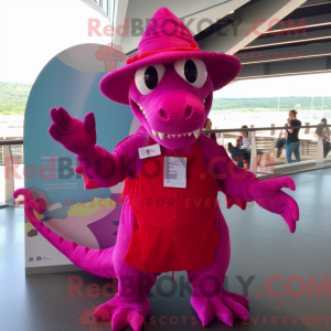 Figura de máscara de dragão...