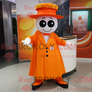 Orange Doctor mascot...