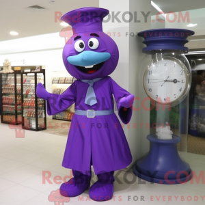 Disfraz de mascota Purple...
