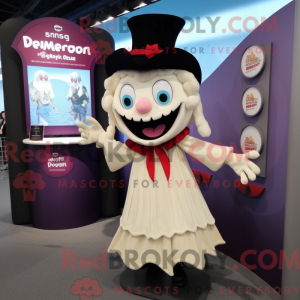 Cream Vampire mascot...