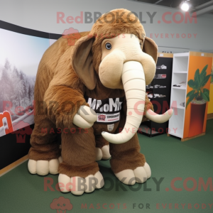 Mammoth mascot costume...
