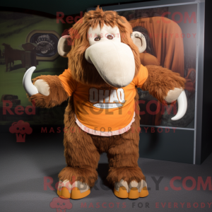Mammoth mascot costume...