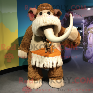 Mammoth mascot costume...