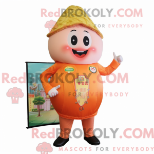 Peach Fried Rice mascot...