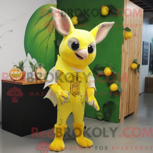 Citrongul frugtflagermus...