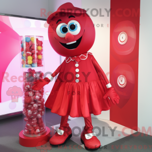 Figura de máscara Red Candy...