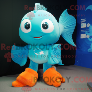 Cyan Goldfish...