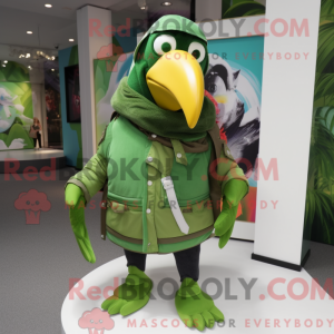 Figura de máscara de tucano...