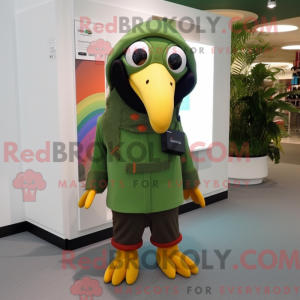Figura de máscara de tucano...