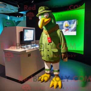 Figura de máscara de tucano...