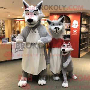 Maskottchenkostüm Silver...