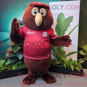 Postava maskota Maroon Kiwi...