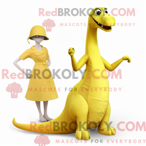 Lemon Yellow Brachiosaurus...