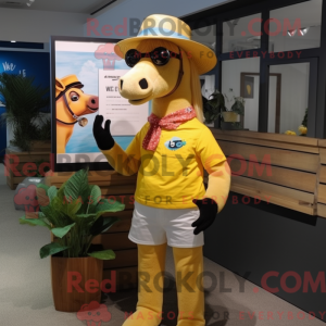 Personnage mascotte de...