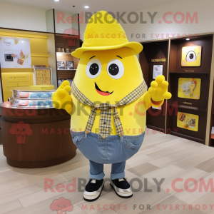 Lemon Yellow Ray mascot...