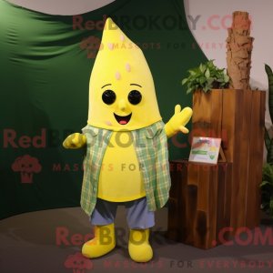 Lemon Yellow Ray mascot...