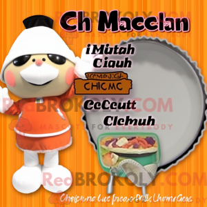 Peach Clam Chowder mascot...