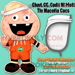 Peach Clam Chowder mascot...