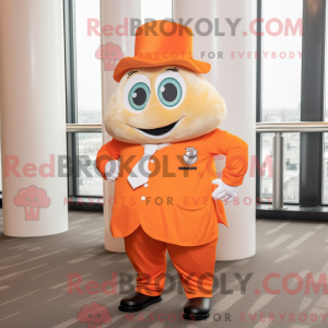 Orange Oyster mascot...