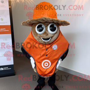 Orange Oyster mascot...