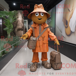 Rust Scarecrow mascot...