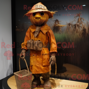 Rust Scarecrow mascot...