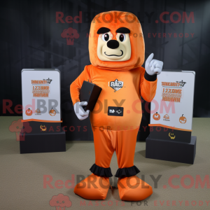 Orange Graveyard mascot...