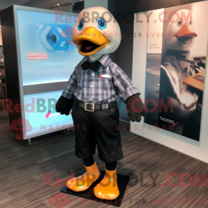 Black Gosling mascot...