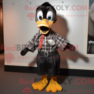 Black Gosling mascot...
