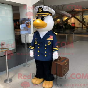 Navy Chief mascottekostuum...