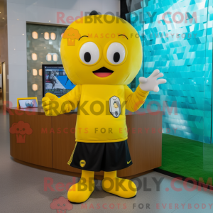 Yellow Soccer Goal...