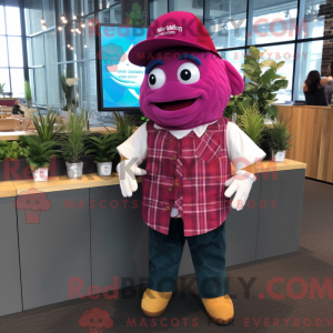 Disfraz de mascota Magenta...