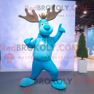 Sky Blue Moose máscara de...