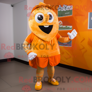 Postava maskota Orange...