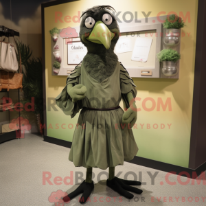 Olive Crow maskot kostume...