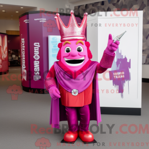 Postava maskota Magenta...