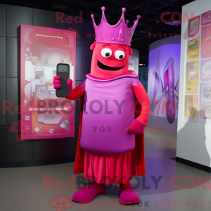 Magenta King máscara de...